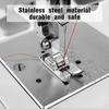 2-piece Sewing Machine Presser Foot Straight Sewing Foot Most Sewing Machines Use Serrated Foot Low Top Sewing Machines - DD