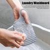 2/3 шт. Мини стиральная доска Эргономичная ручка Легкая Утолщенная Нескользящая Портативная Дорожная Ручная