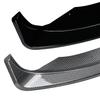 For Ford Fiesta MK6/7 ST 2012-2017 Front Bumper Splitter Spoiler Lip Wind Knife Diffuser Guard Protector Cover BodyKit Exterior