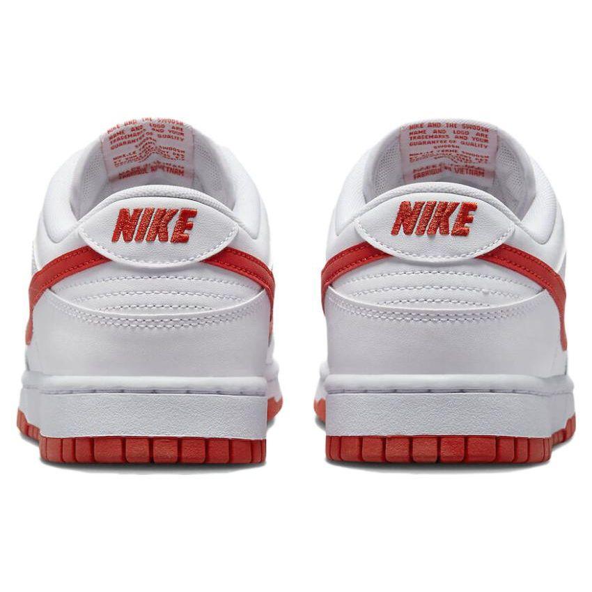Nike Dunk Low Picante Красные мужские кроссовки Белые DV0831-103