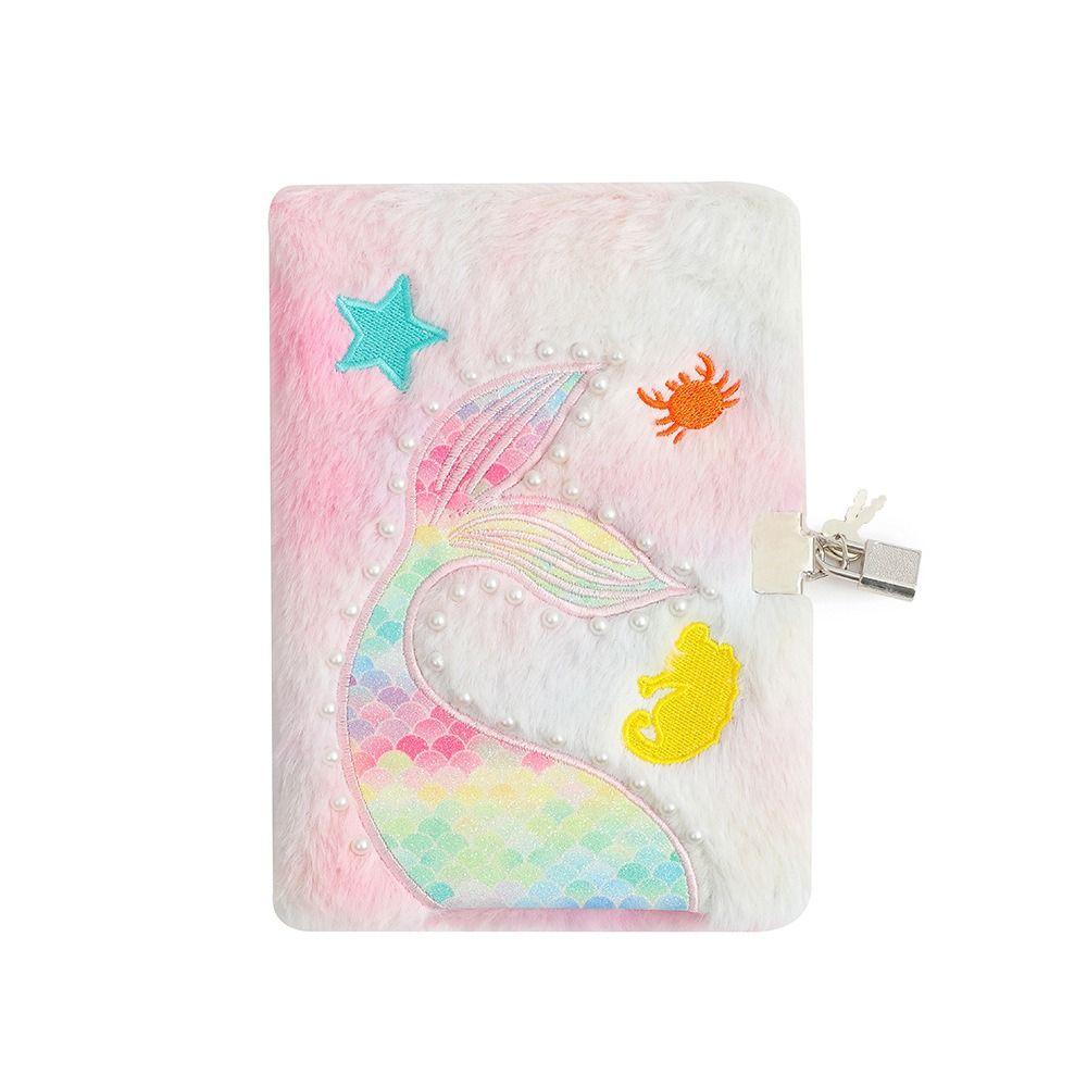 Ежедневник Fish Tail Furry Notepad Дневник Блокнот A5 Kawaii Книги Офис Школа