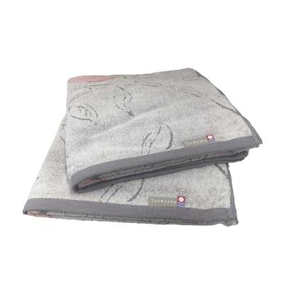 Полотенце Imabari Taoyaka Floral Bath Towel Сертифицированный набор из 2 шт. Водопоглощающие, произведенные в Японии, хлопок 2 шт. 100% (Яблоко, Полотенца)