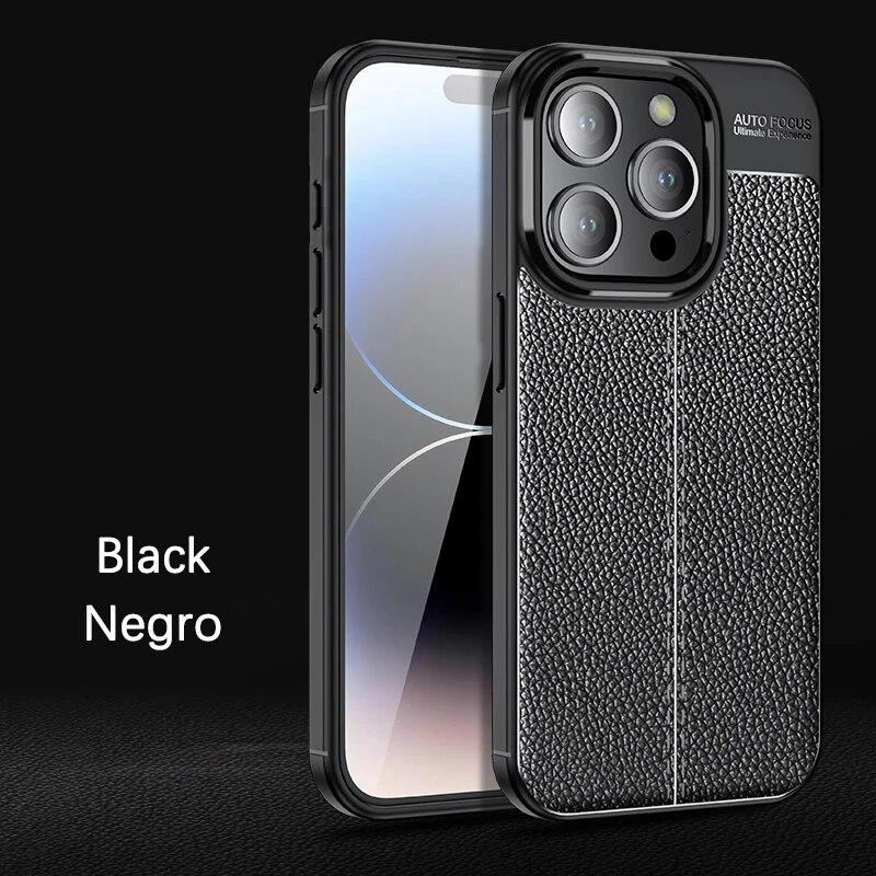 Роскошный аналогичный кожаный чехол для телефона для IPhone 15 14 13 12 Pro Max Plus Samsung S22 23 24 с защитным противоударным чехлом для объектива