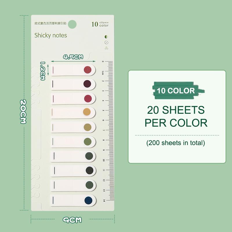 200 листов цветных прозрачных флуоресцентных индексных вкладок для домашних животных, липкие закладки, маркеры для страниц, планировщики, наклейки для офиса, школы, принадлежности