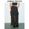 UR Women's Fall 2024 Workwear Multi-Pocket Drawstring Wide-Leg Pants