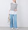 ROPE PICNIC Denim Wide Sax Size 38 Waist-Shaped Pants, Women's, GDS15220, (48),