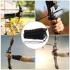 Artificial Leather Arm Protector Archery Armband Guard Protection Straps Black