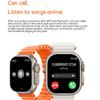 C800 ULTRA 2 Smart Watch Bluetooth Call Siri Weather Wireless Charging Blood Pressure Oxygen Fitness Smartwatch VS T800 Ultra