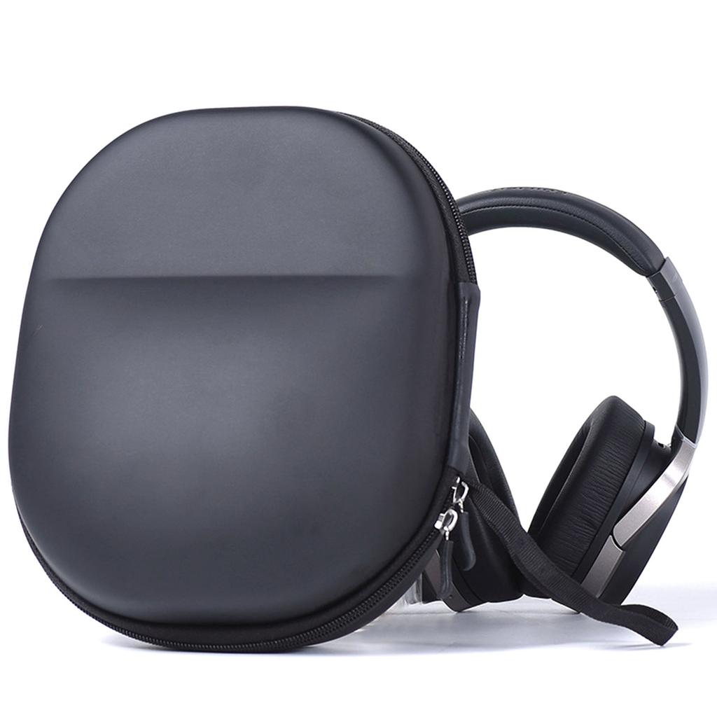 Жесткий чехол для переноски наушников, портативная дорожная сумка для хранения наушников, ремешок с ручкой, сетчатый карман, модный чехол