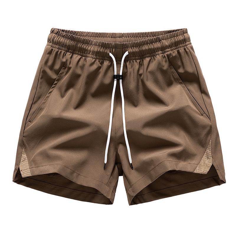 8XL летние тонкие негабаритные шорты для фитнеса для мужчин, дышащие спортивные штаны из пяти предметов для занятий спортом, бега
