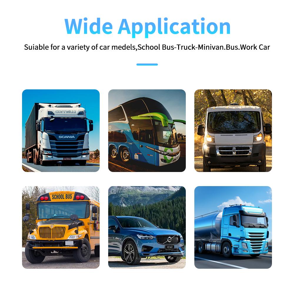 Универсальная камера заднего вида 1080P AHD 4 Pin 2.5mm с автоматическим реверсом HD Night Vision IP67 Зеркало заднего вида Cam Car Backup