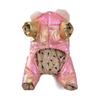 Pet Dog Jacket Coat Autumn Winter Thicken Fleece Puppy Striped Clothes for Small Medium Dogs Cats French Pug Yorkshire Jumpsuit