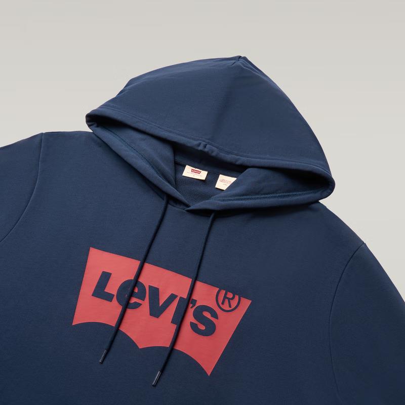 Levi's Men's Knitted Drawstring Hooded Sweatshirt 003YT0001