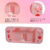 Легкий защитный чехол-оболочка для Switch Включает 4 колпачка [Эксклюзивно для Switch] Полный чехол для Lite, Joy-Con (Розовый/Фиолетовый)