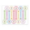 100PCS Thank You Seal Stickers Handmade Multicolor Long Strip Label DIY Accessories Self-adhesive Wrapping Decorative Sticker