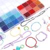 6000Pcs/box Glass Seed Beads For DIY Bracelet Necklace Jewelry Making Accessories