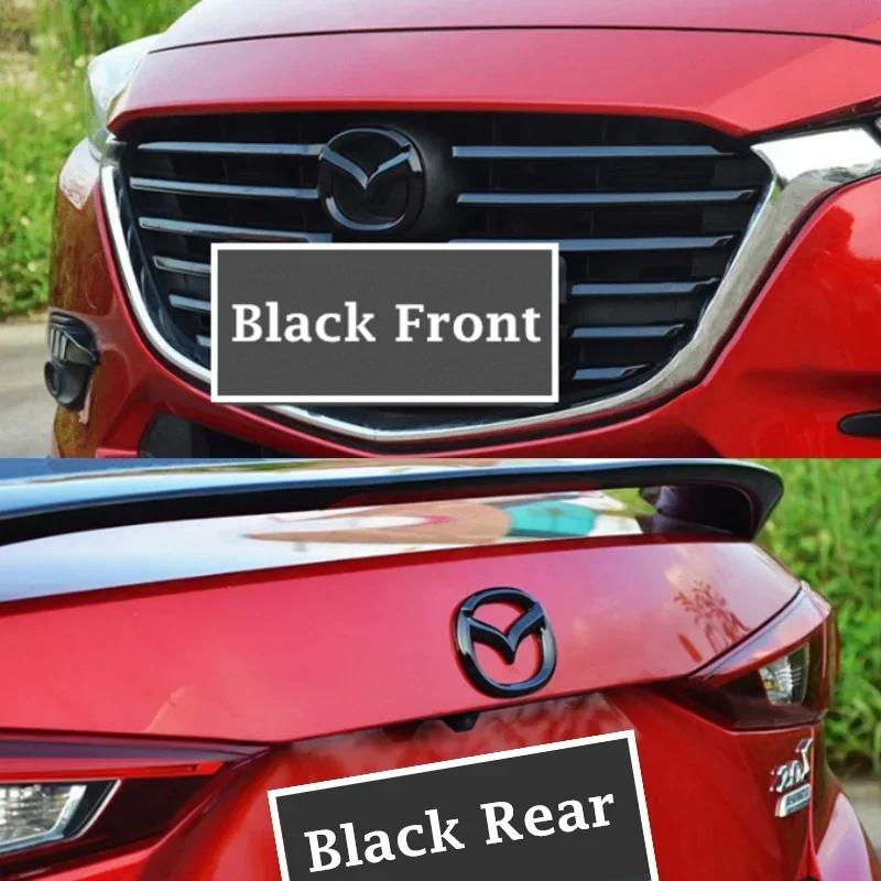 2025 Горячая 1 шт. ABS Наклейка на передний багажник для Mazda Axela Atenza CX4 CX5 CX-5 Замена заднего значка на крышке багажника Новый внешний значок для автомобиля De