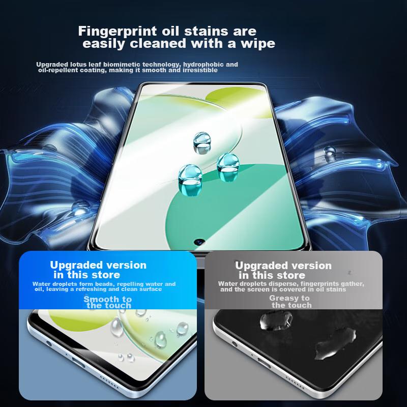 Tempered Glass Screen Protector for Huawei Enjoy 60 Pro, Full Coverage Ultra-Thin HD Film with Anti-Drop And Features for Huawei Enjoy 60 Pro