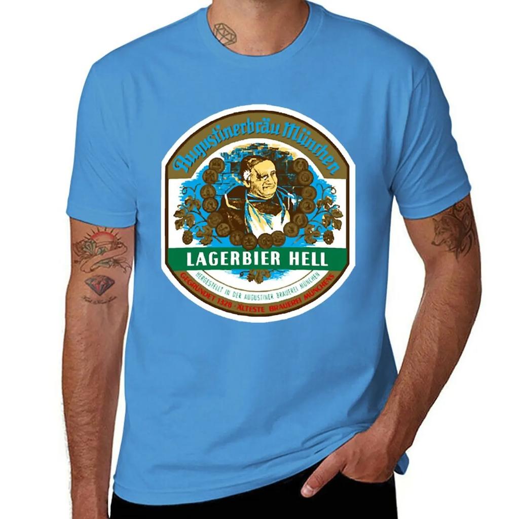 Augustiner hell beer Essential T-Shirt Tee shirt summer top T-shirt for a boy customized t shirts clothing