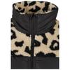 Urban Classics Womens/Ladies Leopard Print Sherpa Puffer Jacket