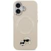 Karl Lagerfeld Karl & Choupette Pins Magsafe Case For Iphone 17 Beige New