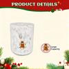 14-ounce Christmas  Juice Cup, Christmas Drinking Cup, Four Colors And Patterns,  Cups Are Excellent Gifts For Friends!  Man Tree