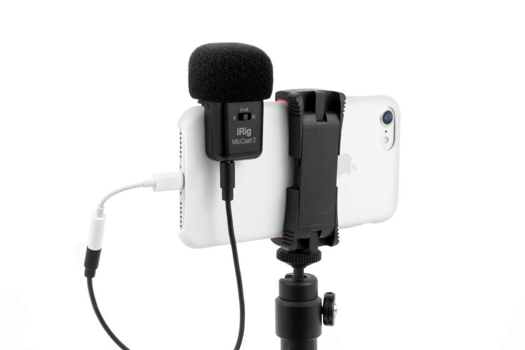 IK Multimedia iRig Mic Cast 2 Мобильный аналоговый микрофон для подключения карманного размера []