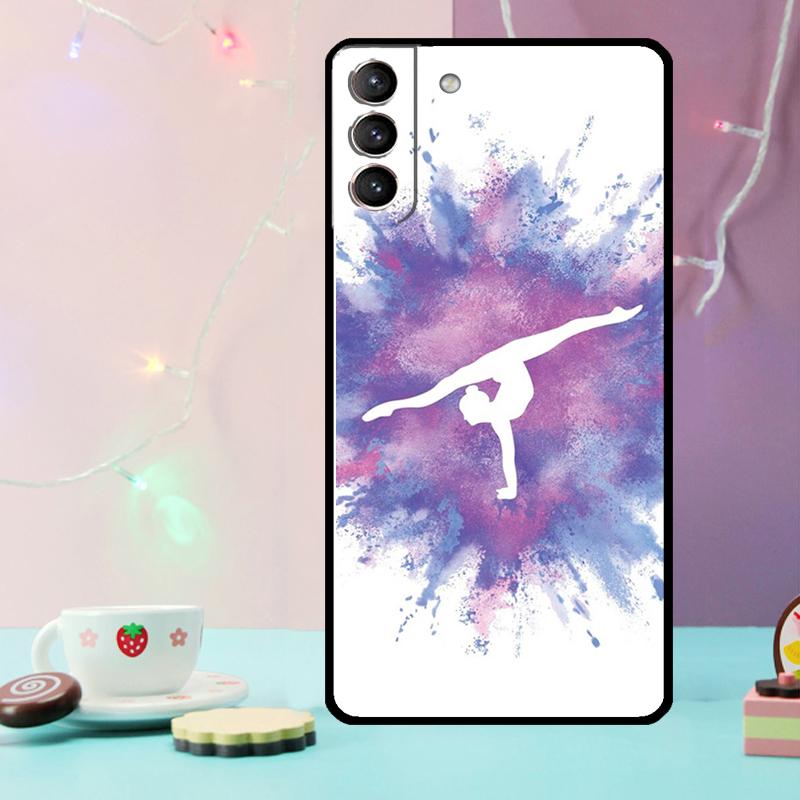 Масляная живопись Гимнастика Чехол для телефона Для Samsung Galaxy S25 Ultra S20 S21 S22 S23 S24 Plus S9 S10 S24 FE S25 FE Чехол