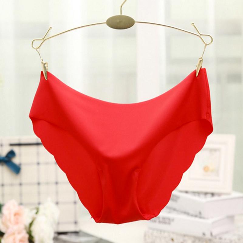 Женские трусики, мягкие ультратонкие бесшовные женские трусики для девочек, трусы, сексуальное нижнее белье, бикини