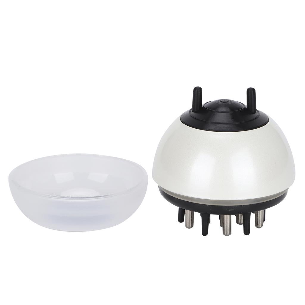 Scalp Applicator Comb Comfortable Ergonomic Large Capacity Small Exquisite Scalp BrushWhite