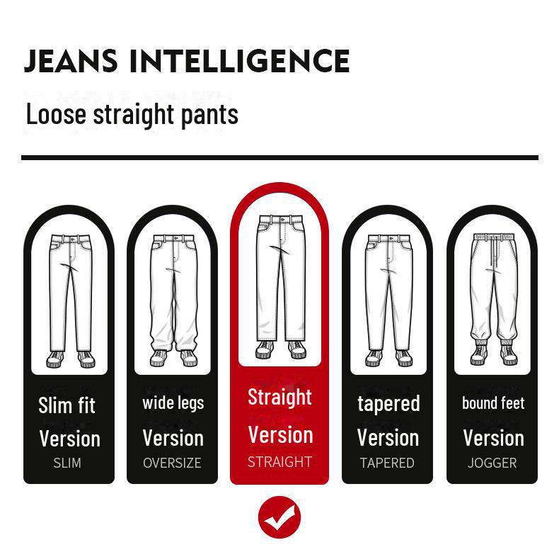 Мужские облегающие эластичные брюки широкого кроя: Молодежные повседневные модели осень/зима