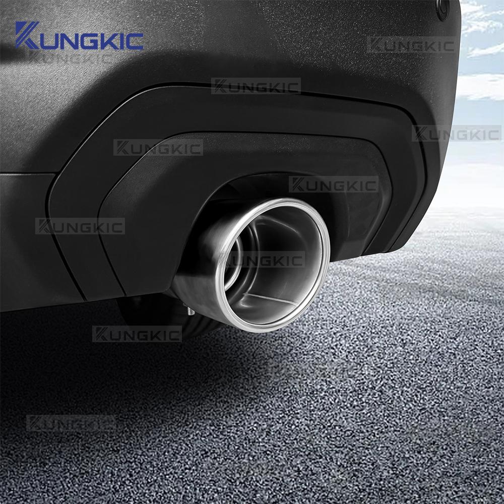 For Subaru Forester 2025 2026 2027 Car Exhaust Extension Pipe Stainless Steel Exhaust Pipe Clamp Tail Throat Tip Decor