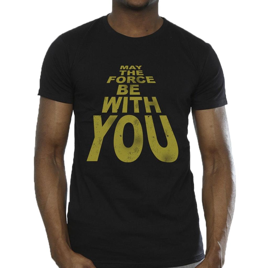 Star Wars Mens May The Force Be With You T-Shirt