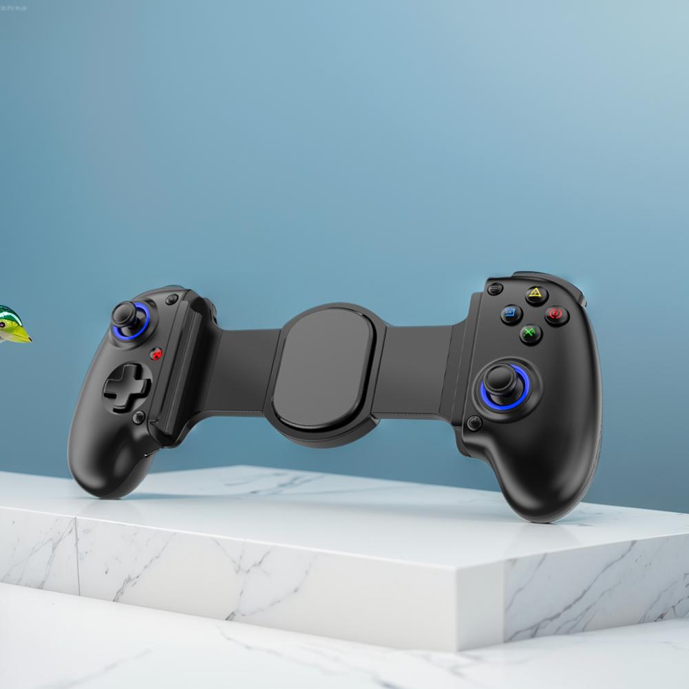 Телескопический геймпад для сотового телефона с охладителем, совместимый с Bluetooth, 5.2, двойная вибрация, поддержка потоковой передачи на PS3/PS4/NS Switch/Xbox/PC