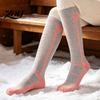 Warm Winter Socks for Snow Sports Unisex Cotton Ski Women Men, Thermal Snowboard Socks, Non Slip Protective Mountain Climbing Cuff Skiing Snowboarding