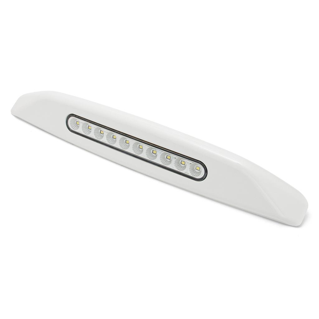 10LED RV LED Awning Porch Light 12V/24V Waterproof Caravan Interior Wall Lamps Light Bar Exterior Camper Trailer Wall Lamps