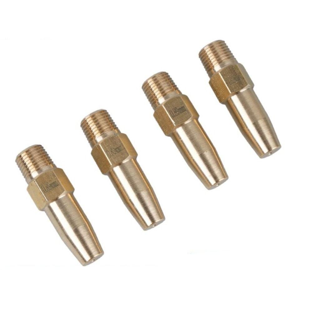 Brass Material High Pressure Cutting Nozzle Brass Water Jet Nozzle Paper Mill Trimming