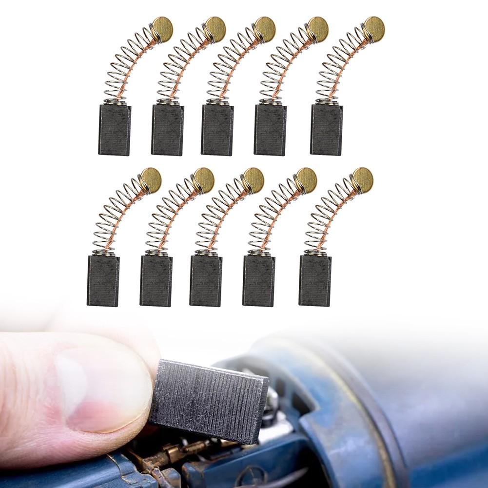 10pcs Carbon Brushes for Electric Motors 12mm X 8mm X 5mm Replacement Part
