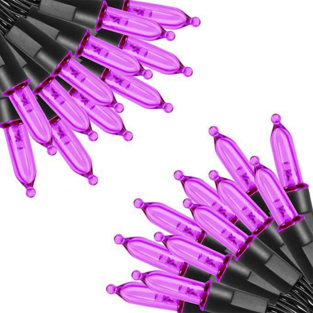 Разноцветные сказочные рождественские гирлянды на елку Водонепроницаемые Зеленый провод Светодиодная гирлянда на батарейках Гирлянда для свадьбы и вечеринки