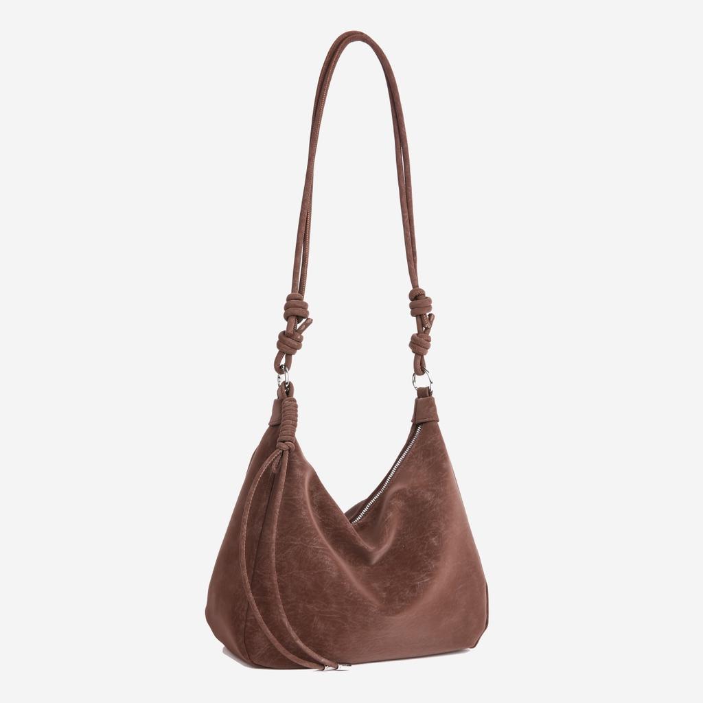 Fall Winter Women's Tote Bag, Faux Suede Crossbody Shoulder Handbag, Spacious & Stylish Purse for Daily Work bolsa