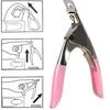 Professional Stainless Steel Manicure Art Tool Set False Nail Clipper Edge Cuticle Cutter Tips Kits