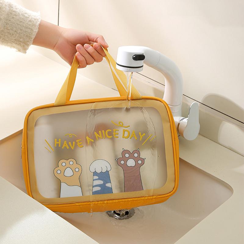 Cosmetic Bag Female Portable 2025 Advanced Travel Large-Capacity Waterproof Cosmetic Storage Bag Box Wash Bag