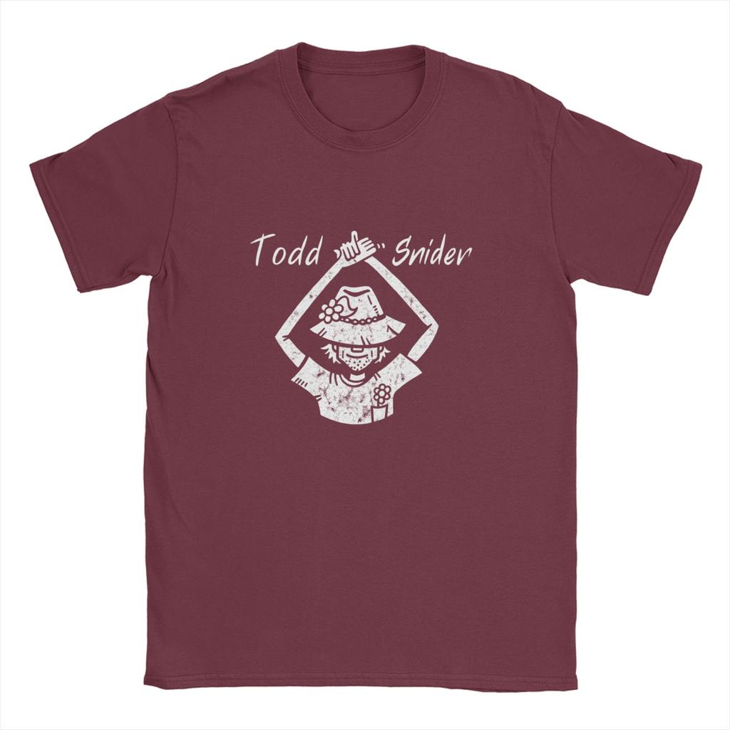 Хлопковая футболка Todd Snider 100% для мужчин, летняя, Y2K, с веселым принтом, с круглым вырезом, Харадзюку, оверсайз, с рисунком