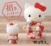 Hello Kitty Hello Hello Toko Wooden Beckoning Kakinuma Doll (standing) [yellow] Kitty, Kitty, Kitty, Doll, Kakinuma, Doll, Cat,