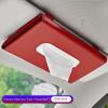 Universal Car Sun Visor Plate Tissue Box Carbon Fiber Tissue Holder New Napkin Holder  Seat Back