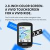 Велокомпьютер GEOID CC700 Pro с 2,8-дюймовым сенсорным экраном, GPS, спидометром, WIFI, ANT+, с глобальной картой и навигацией, велокомпьютер