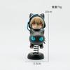 Arknights Люциан Фантом 10 см Милая Версия Аниме Фигурка Модель Статуэтка Коллекция Настольное Украшение Игрушка Подарок для Фанатов