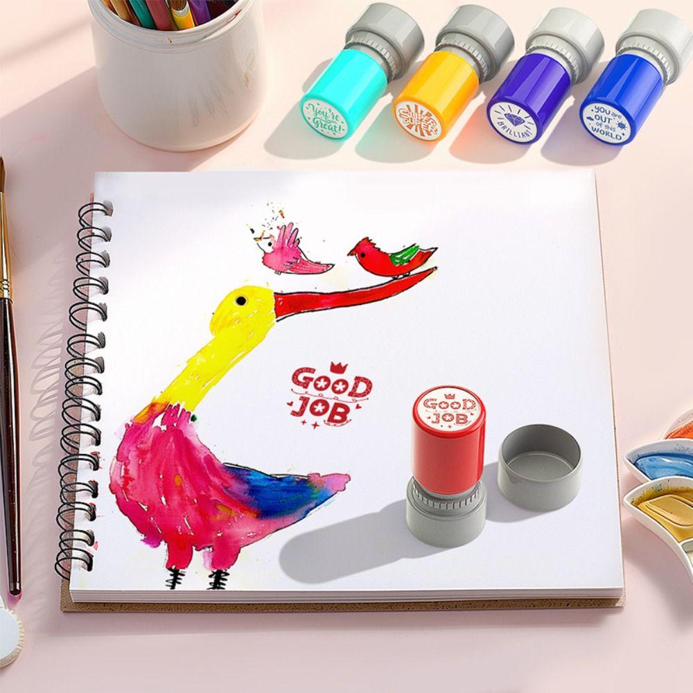 Automatic Inking Educational Behavior Stamp Encouragement Classroom Teacher Stamp For Homework