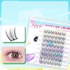 Плотные клейкие накладные ресницы 8 рядов пучки накладных ресниц инструмент для макияжа