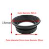 1 Pcs Rubber Eye Cup Inner Diameter 30Mm Eye Shield Eye Guard For 29-31Mm Astronomical Telescope Microscope Eyepiece